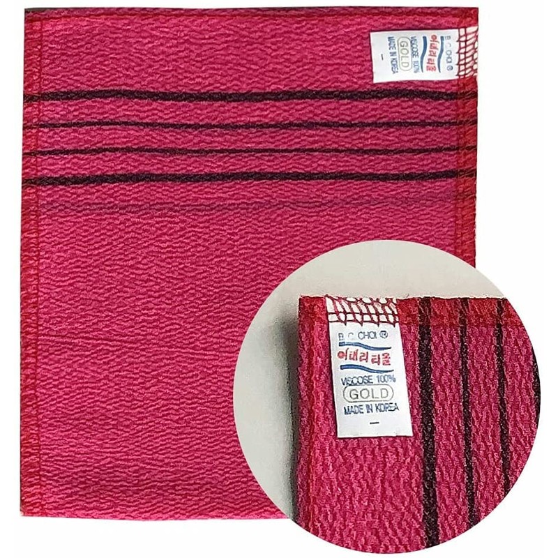 Korean Exfoliating Towel Bath Washcloth Mitt Gloves for Body Scrub