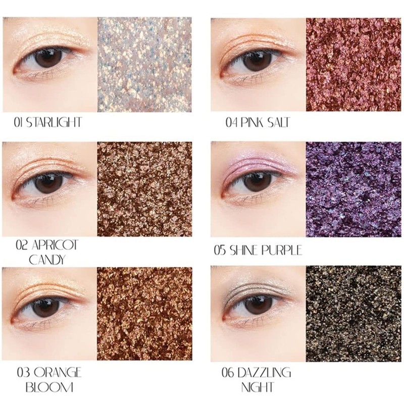 Glitter Eyeshadow Powder Glitter Eyes Glitter Single Color Eyes Pigment