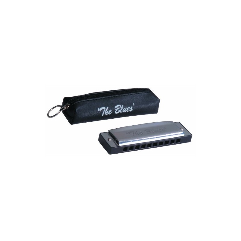 The Blues TB10B Harmonica Key B