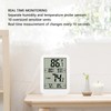 Thermometer Hygrometer Accurate Large LCD Display Temp Humidity Meter for