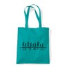 Miammo Live The Wild Life Forest Statement cotton tote shopping