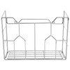 Cididu Kitchen Wrap Organizer Rack Wall Mount, Cabinet Door Organizer