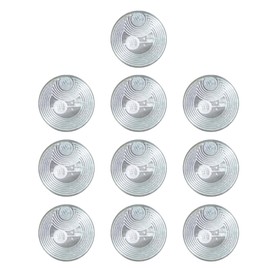 EdisonBrain NFC 213 Tags, Diameter Approx 18mm, Pack of 20 Small Ultra Thin NTAG Stickers Programmable Rewritable 139 Bytes Memory RFID Chip Mini Size (Set of 10)