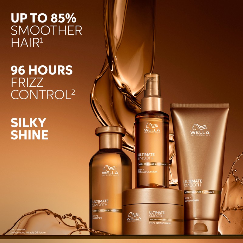 Wella Ultimate Smooth Trio with Serum Bundle