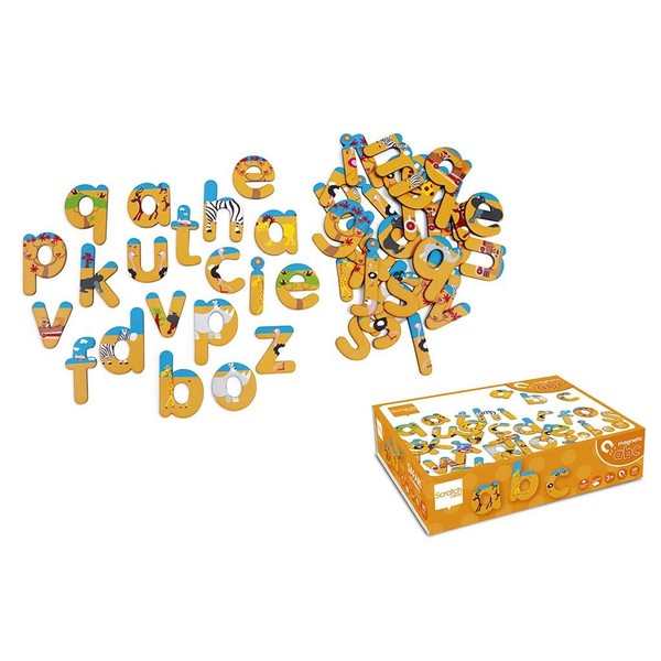 Scratch (Scratch) ABC Magnetic City 60 Pieces [SC1065] 3 Years – 