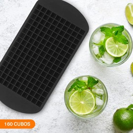 COQUO - Set 2 Piezas - Charolas para Hielo - Hielo ideal para Tragos Elegantes, llamativos y Atractivos - Charolas de Hielo Perfectas par Cualquier Ocasión y tipo de Bebida - Ice Trays