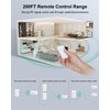 treewell Remote Control Outlet Wireless Wall Mounted Light Switch, Programmable