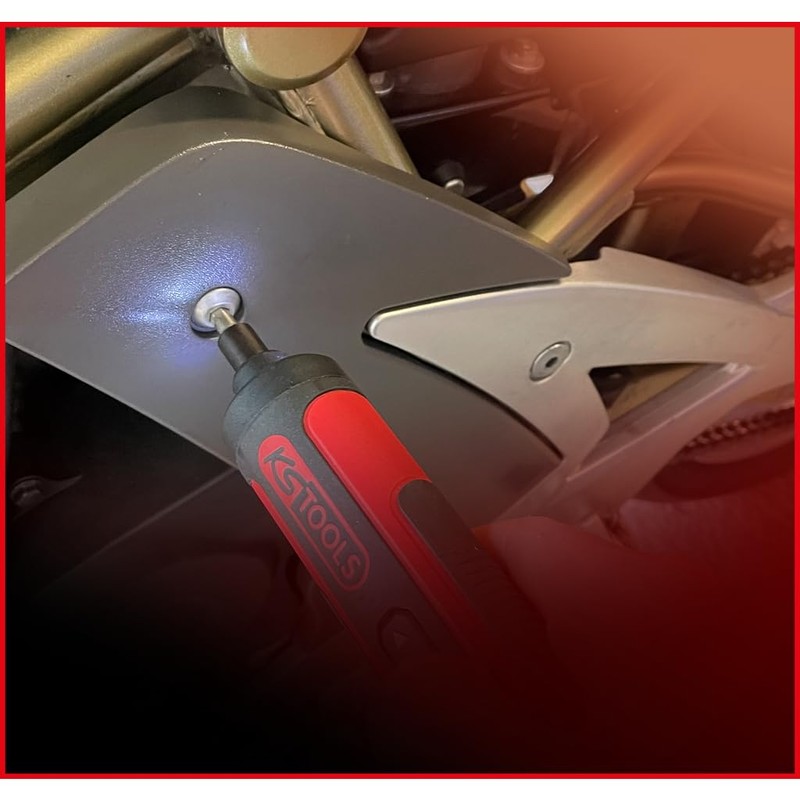 KSTools 515.3600 eMONSTER 1/4 Inch Cordless Bit Rod Screwdriver Set,