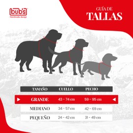 bub's No Pull Dog Harness with Handle for Large Dogs, Anti Pull System (Sizes: Neck Girth 17-29 inch, Chest 23-37 inch) (Black)