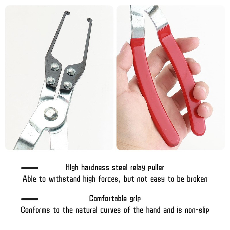 YGDMD 4PCS Car Fuse Puller Tool & Relay Puller Pliers