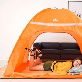 One-Touch Winter Insulated 1-2 Person Indoor Double-Door Heating Tent Tent