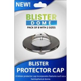 Blisterdome - Adhesive Dome Blister & Pimple Protector Shield | Waterproof, Discreet Protection for Healing & Comfort