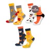 Soxo, Women's Colourful Socks, Size 35-40, Pack of 3, High