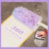 12 PCS Purple Duster Refills, Extendable Microfiber Duster with 1