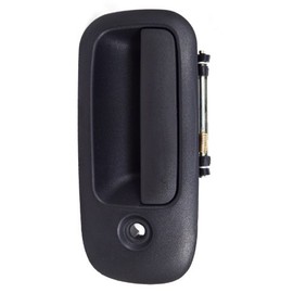 PT Auto Warehouse GM-3903A-FL - Outside Exterior Outer Door Handle, Textured Black - Driver Side Front