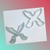 Set of 3 Pirate Themed Cookie Cutters