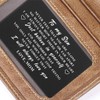 To My Son Gifts Wallet Card from Mom, Engraved Metal