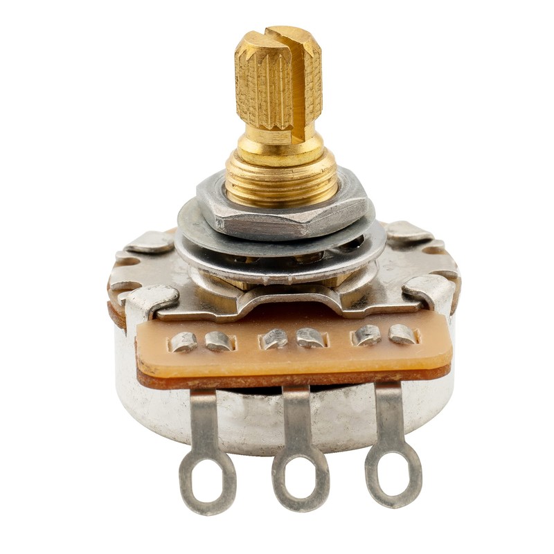 Musiclily Pro HD A250K Brass Guitar Pot Millimeter Fine Coarse