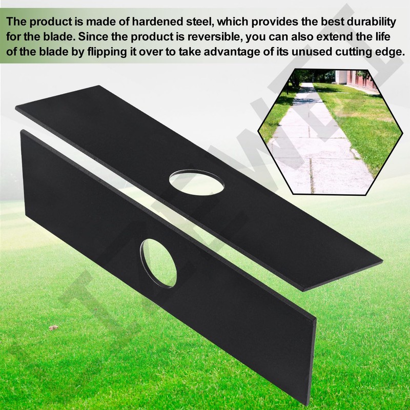 LIZEWEI 5 Pack AEB0800 Multi-Head Edger Blade (8" X 2",