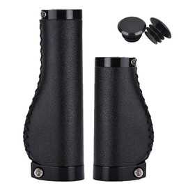 deegbbyi Fahrradgriffe, Fahrradgriffe Ergonomisch, Komfortable rutschfeste Fahrradlenker, Fahrrad Griffe Mit Griffstopfen, für 2,22 cm Fahrrad, Mountainbike, Rennrad Lenker Griffe