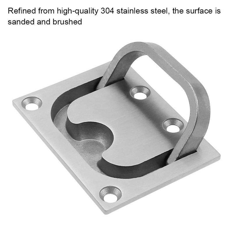 UBERMing 2 Pack Boat Flush Hatch Stainless Steel Marine Handle
