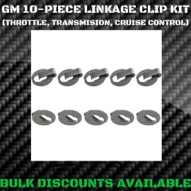 GM Replacement 1953+ Corvette Carburetor EFI Throttle Linkage Cable Clip Transmission Kick Down