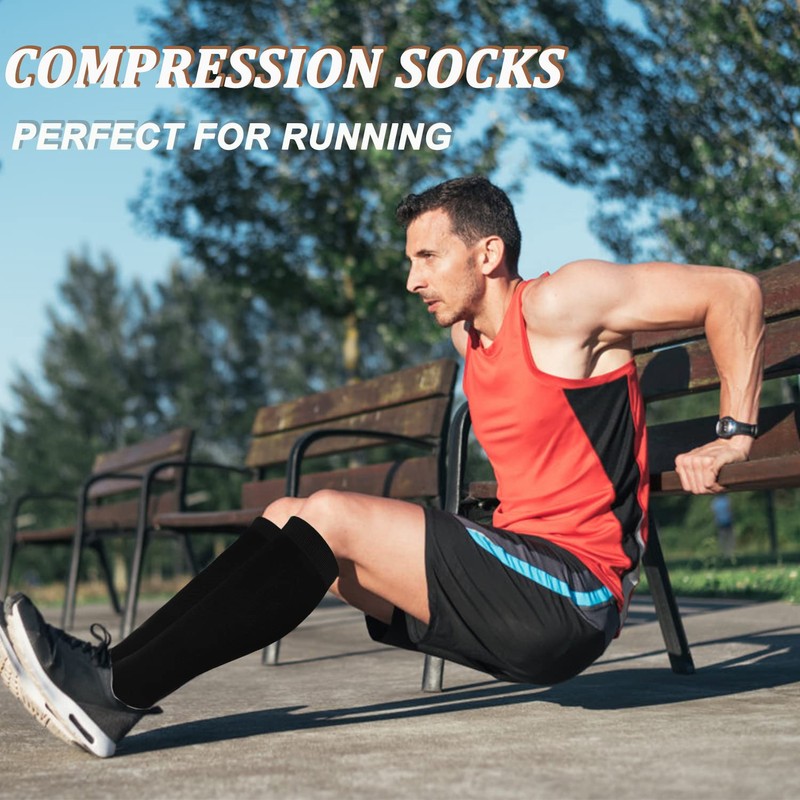 FuelMeFoot 3 Pack Copper Compression Socks - Compression Socks Women