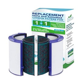 Breathe Naturally - Filter Bundle for Dyson TP04, DP04, HP04 Air Purifiers, Includes 1 HEPA and 1 Carbon Filter, Crafted to Maintain Fresh Airflow and Efficient Performance in Your Home or Office