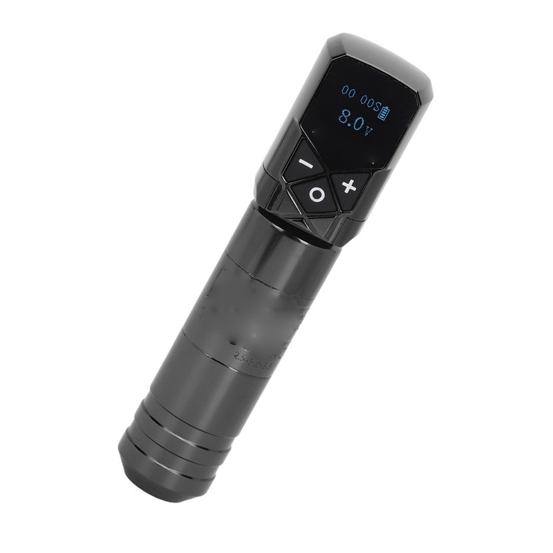 Rotary Tattoo Pen Machine Kit 1.1in Tattoo Short Pen 2400mAh