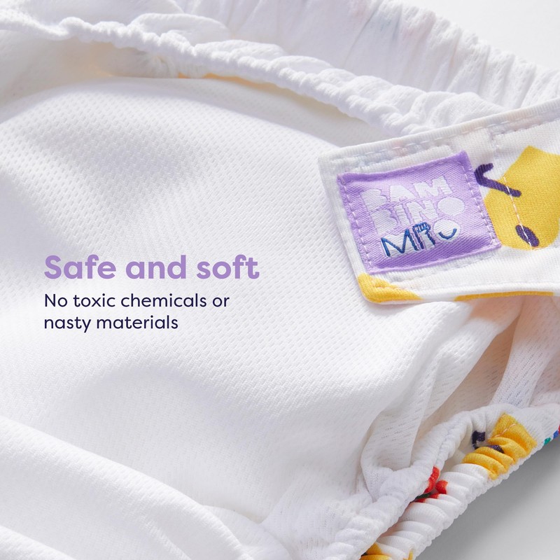 Bambino Mio, Revolutionary Reusable Cloth Nappy Ladybug - Sustainable, Oeko-Tex,