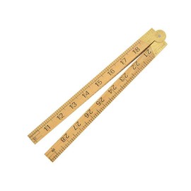 R.S.T. RSR073P Sybren Wood Folding Rule 1m / 39in RST073P