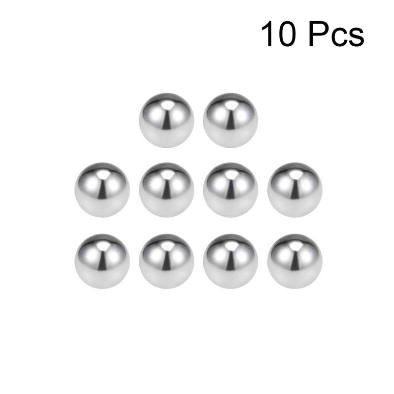 sourcing map 17mm Bearing Balls 304 Stainless Steel G100 Precision