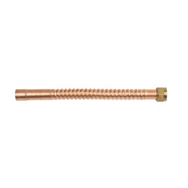 BrassCraft WB034-12N 3/4" FIP x 3/4" Nominal Male/Female Sweat x 12" Copper Water Heater Connector