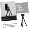 KOMBIUDA Adjustable Phone Tripod with Clip Versatile Tabletop Tripod for