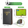 Futsal Tactical Board Magnets Tactical Folder Futsal Portable Trainer Folder