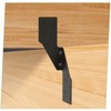 Hurricane Straps Brackets 80 Pcs，Hurricane Tie with Black Powder-Coated,Hurricane Straps