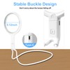 Neck Magnifier Hands Free with Light, 10X 5.2 Large Magnifying