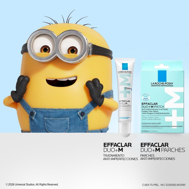 La Roche-Posay Effaclar Duo + M Patches Parches Multiacción, antimperfecciones