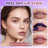 Peel Off Lip Stain, Delineador de Labios Despegable A Prueba
