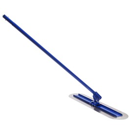 Large Sized Concrete Tool Trowel Finish Kit Finishing Cement Surface Smooth Large Domestic Industrial Smoothing Tools For Leveling Pavement Aluminum Alloy Stainless Steel 3Handle 1.8M 5.9Ft