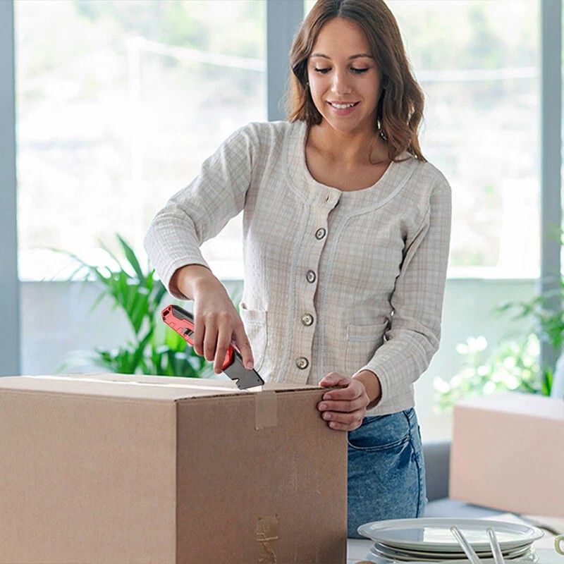 WORKPRO Folding Utility Knife Quick Change Box Cutter Razor Knife