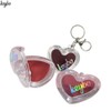KEYBO Heart Keyring Lip & Cheek 1color, Color:01 -5°C Red