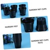 Mipcase 15pcs Hydroponic Planting Baskets Uv Resistant Pots for Aquatic