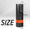Kantion Cigar Lighter, 4 Jet Flame Torch Lighter Refillable Butane