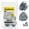 Door Stopper Replacement Rubber Tips - Ribbed Rubber Foot Door