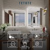 TETOTE 24 x 32 Inch LED Backlit Bathroom Vanity Mirror,Anti-Fog,Dimmable,CRI90+,Touch