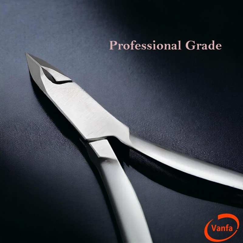 Vanfa Cuticle Nail Nipper - VF06 Square Head - Double