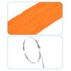MECCANIXITY Fiberglass Exhaust Wrap Tape, 2" x 50' Orange Header