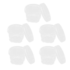 Seasoning Shakers with Lids, Salt and Pepper Shakers Set of 5 Camping Spice Containers Travel Seasoning Containers Small Mini Salt Shaker Spice Jar Dispenser for Outdoor Picnic Barbecue