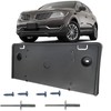 GZVKE Front License Plate Frame Mounting Bracket Tag Holder Textured